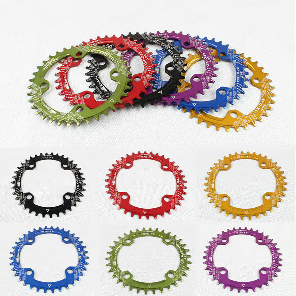 30-42T Single Crankset 104BCD Crank Narrow Wide Bicycle Chainring Fit Shimano US