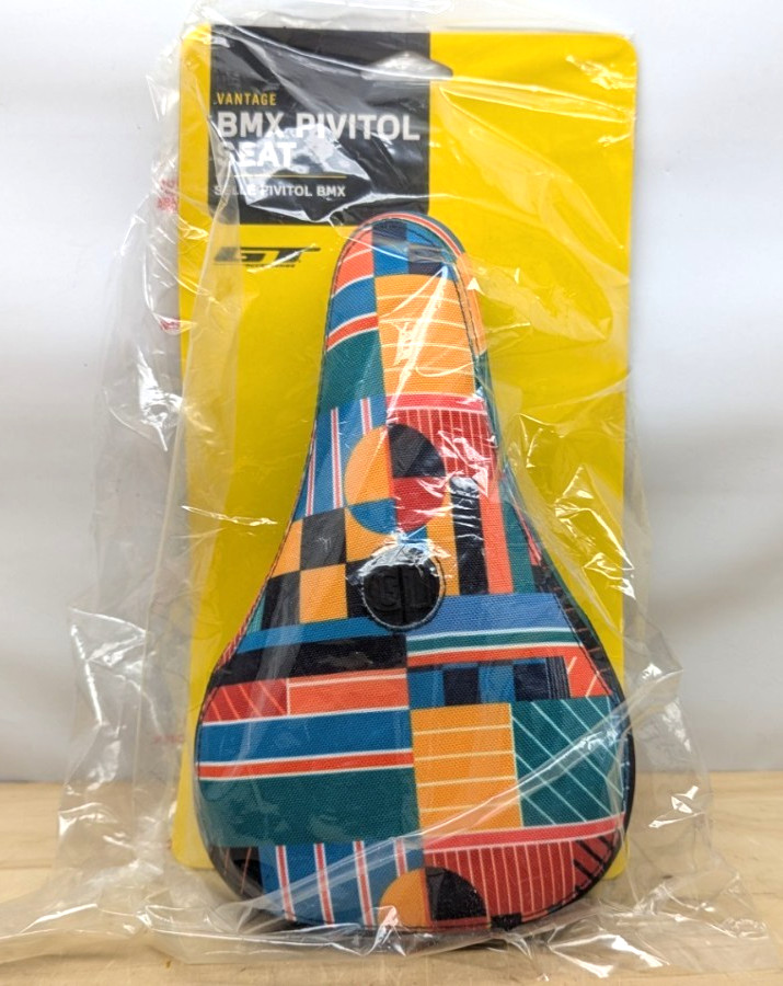 GT Vantage Nautical Pivotal BMX Bike Saddle~NEW