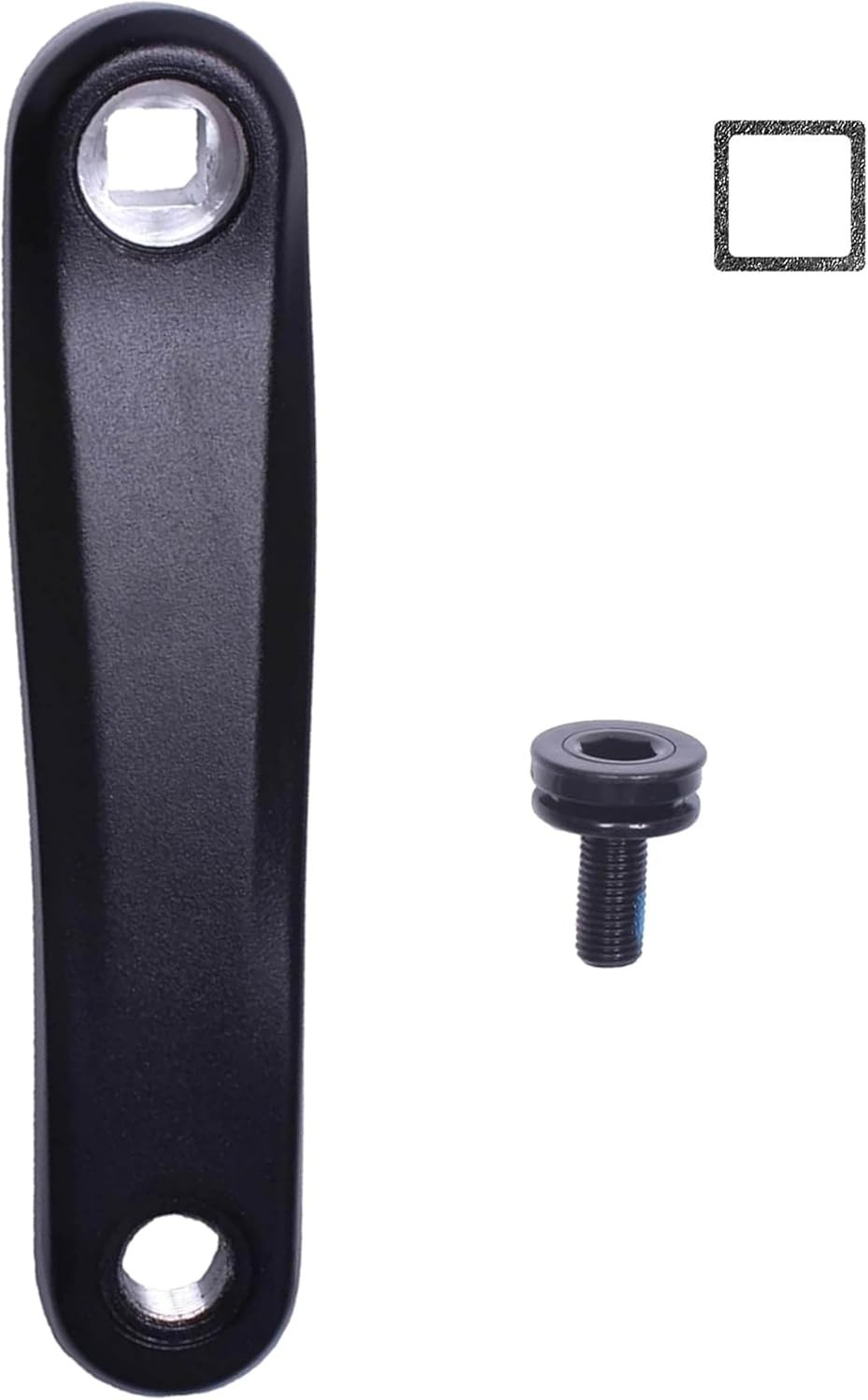 Universal Bike Crank Arm 170mm Left Crank Arm Square Hole for Bikes