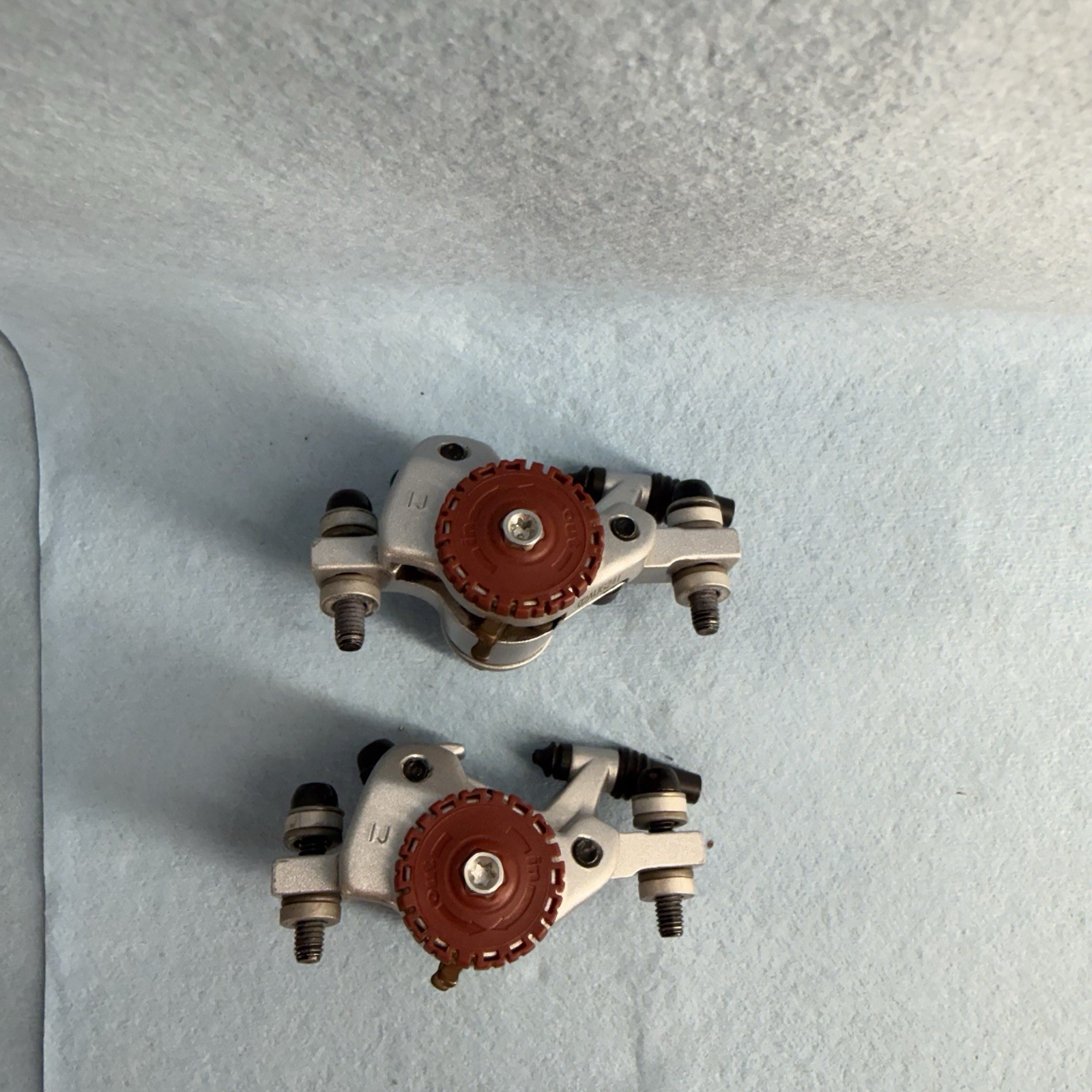 Avid BB7 Road Mechanical Disc Brake Calipers Silver Front Rear Set