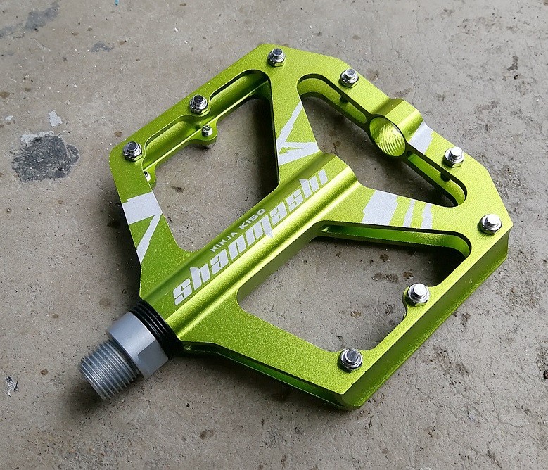CNC Aluminum Road MTB Folding Bike Cycling Bicycle Pedal Flat Pedals Bearings