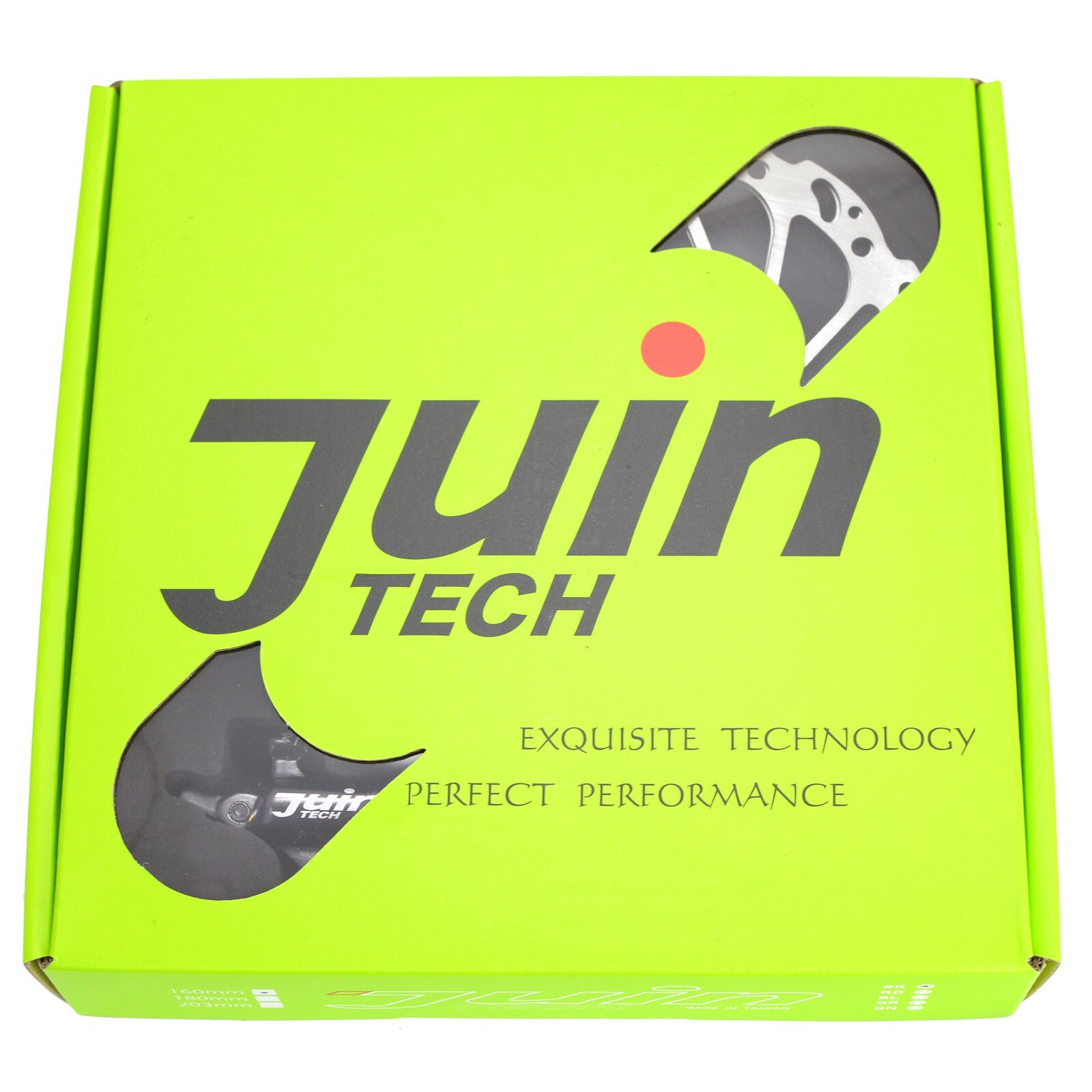 JUIN TECH R1 Hydraulic Road CX Disc Brake set 160mm w/ Rotor (Front+Rear),Black