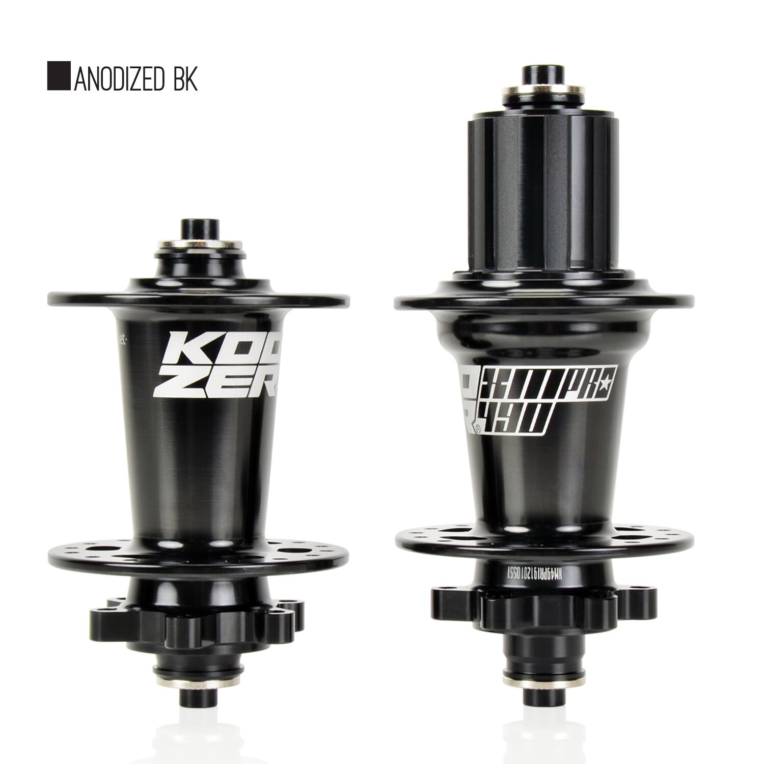 23 KOOZER XM490 Pro MTB Hub Set 32H 72HD 6-Bolts QR Disc Brake HG for 8-11S