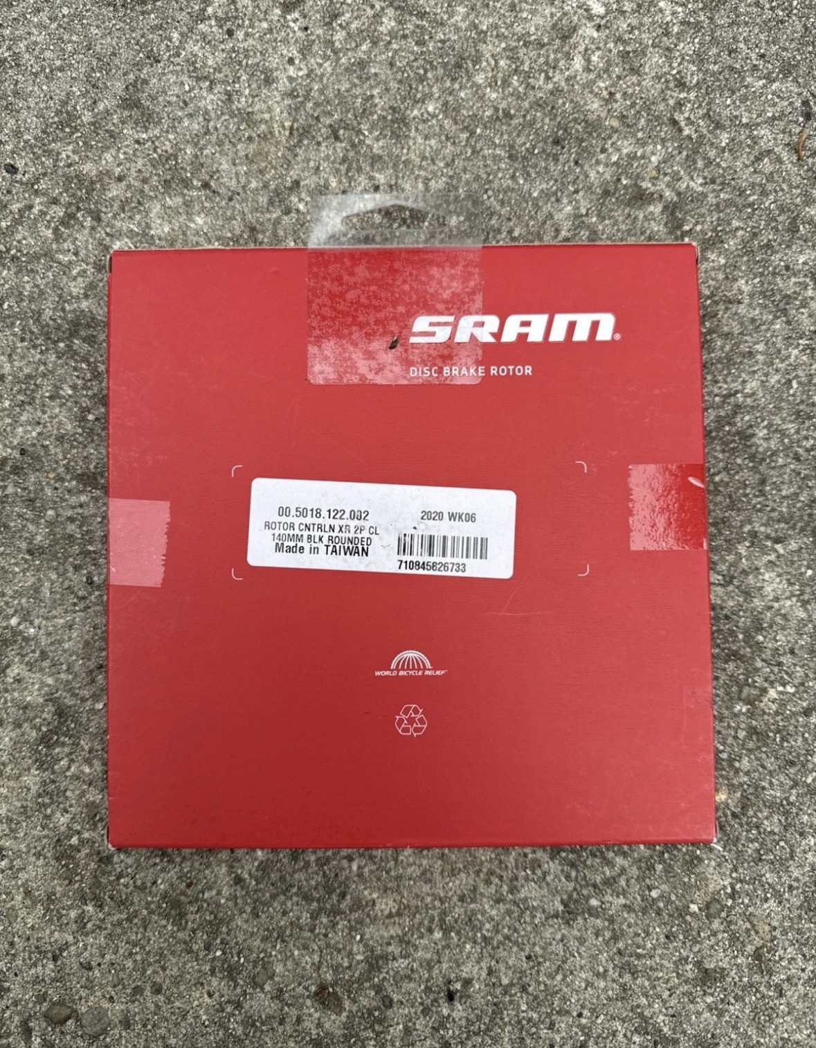 SRAM CLX-R Disc Brake Rotor – 140mm, Center Lock SAME DAY SHIPPING