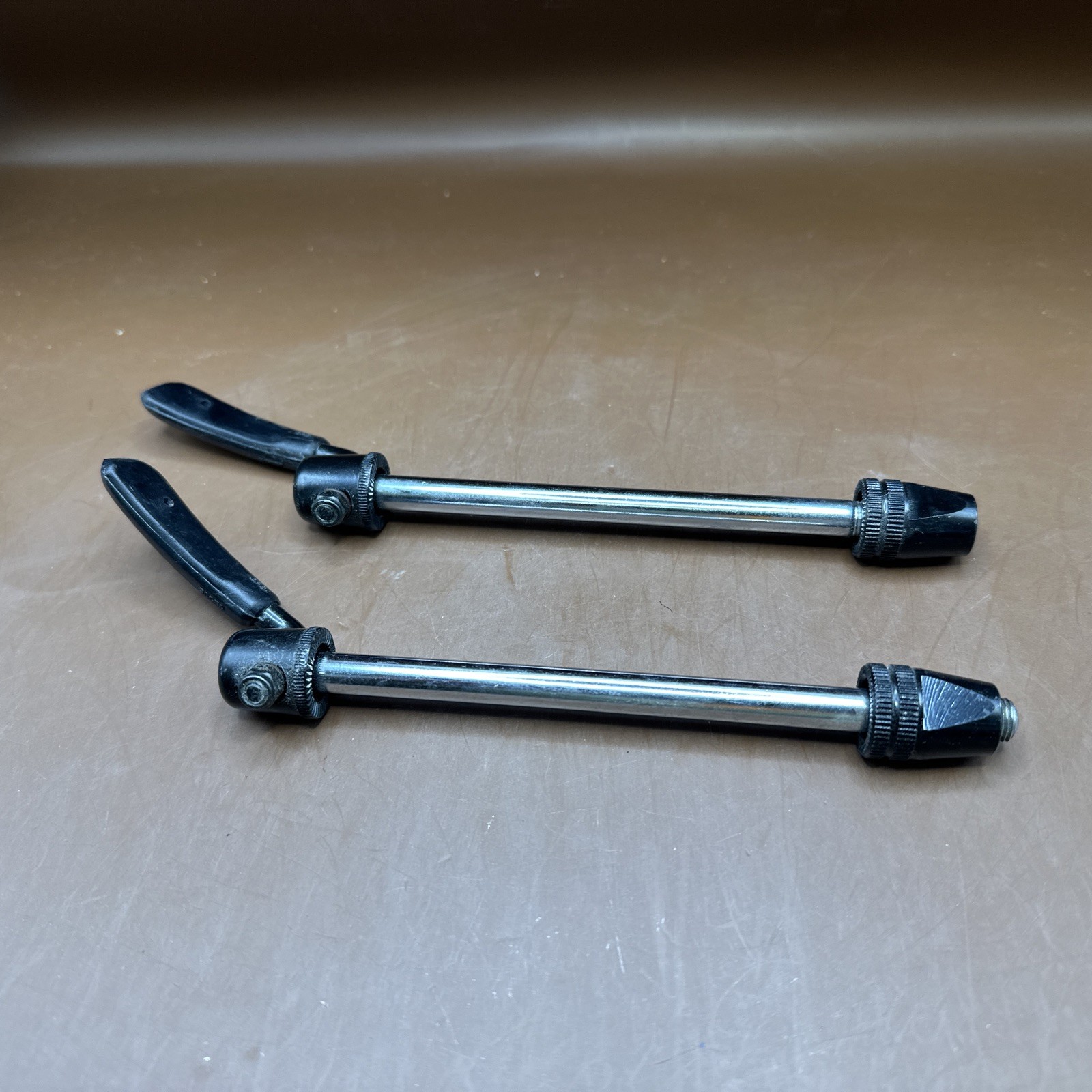 New Unbranded Bike Bicycle Steel Quick Release Skewer M9x158mm Black