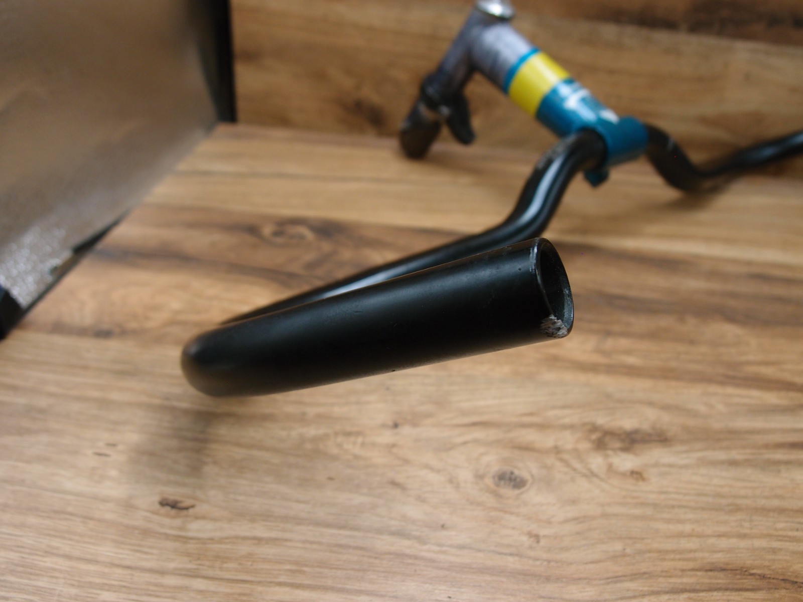 MTB bullbar handlebar Corratec + quill stem Corratec by nL steel 25.4 mm
