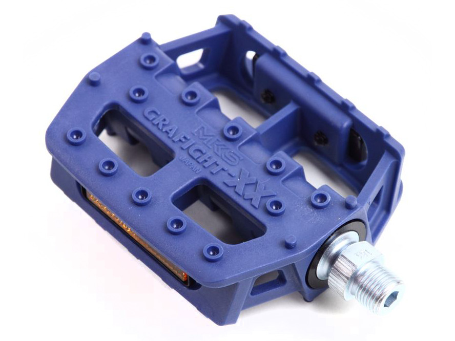 MKS Grafight XX Pedals Blue 9/16