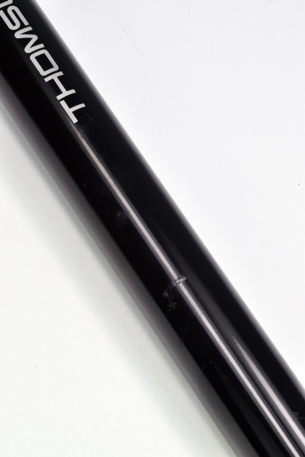 Thomson Elite seatpost 30.9 x 367mm New black zero setback NOS MTB