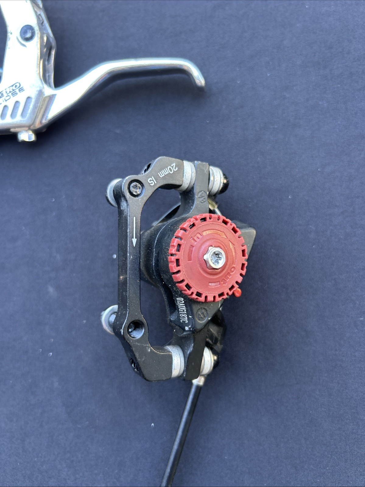 Tektro Eclipse MT2.1 Mechanical Disc Brake Levers V-Brake Set Chrome Lever