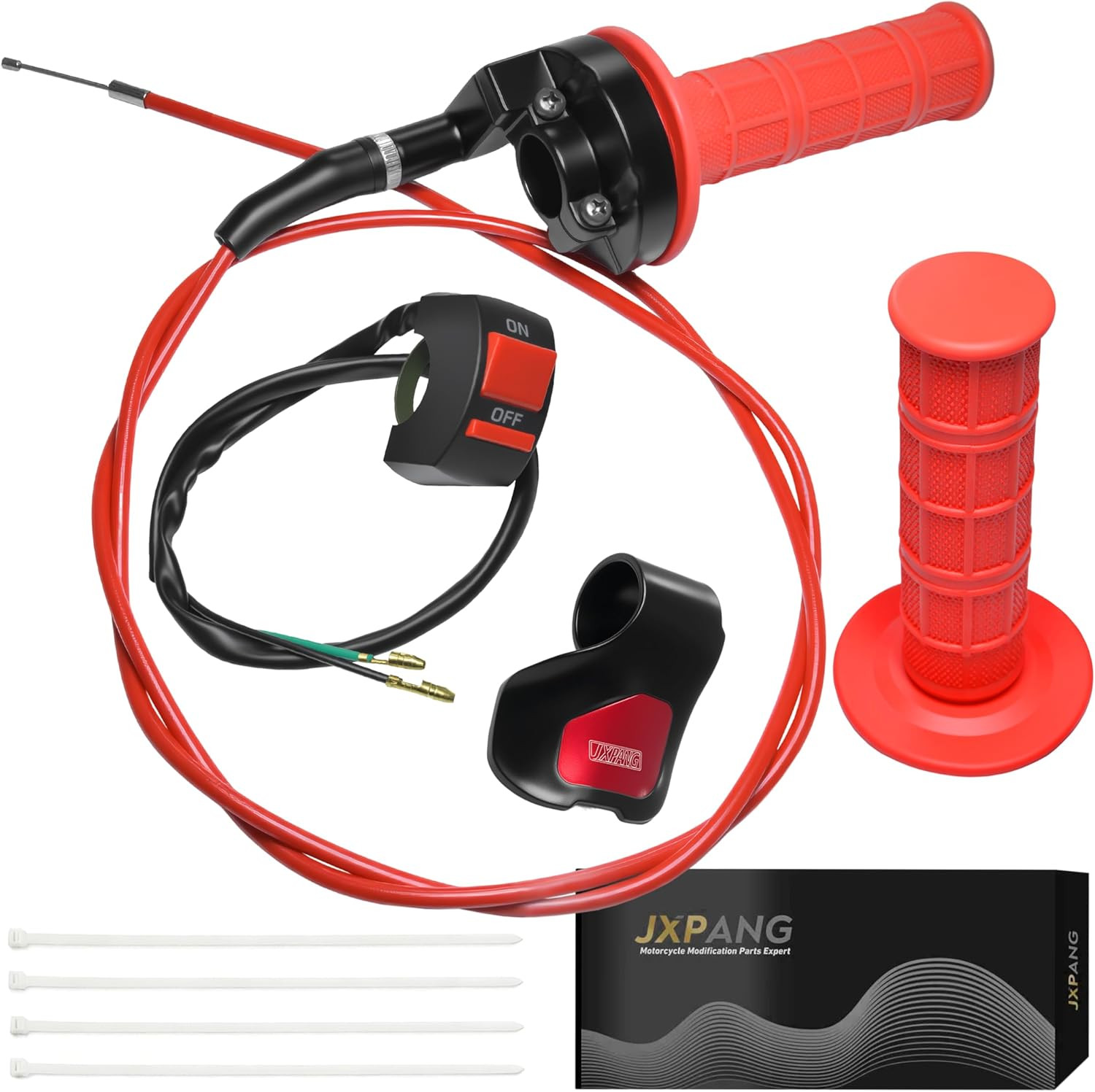 Universal Mini Bike Throttle Assembly&Cable Kit | Direct Replacement for Coleman