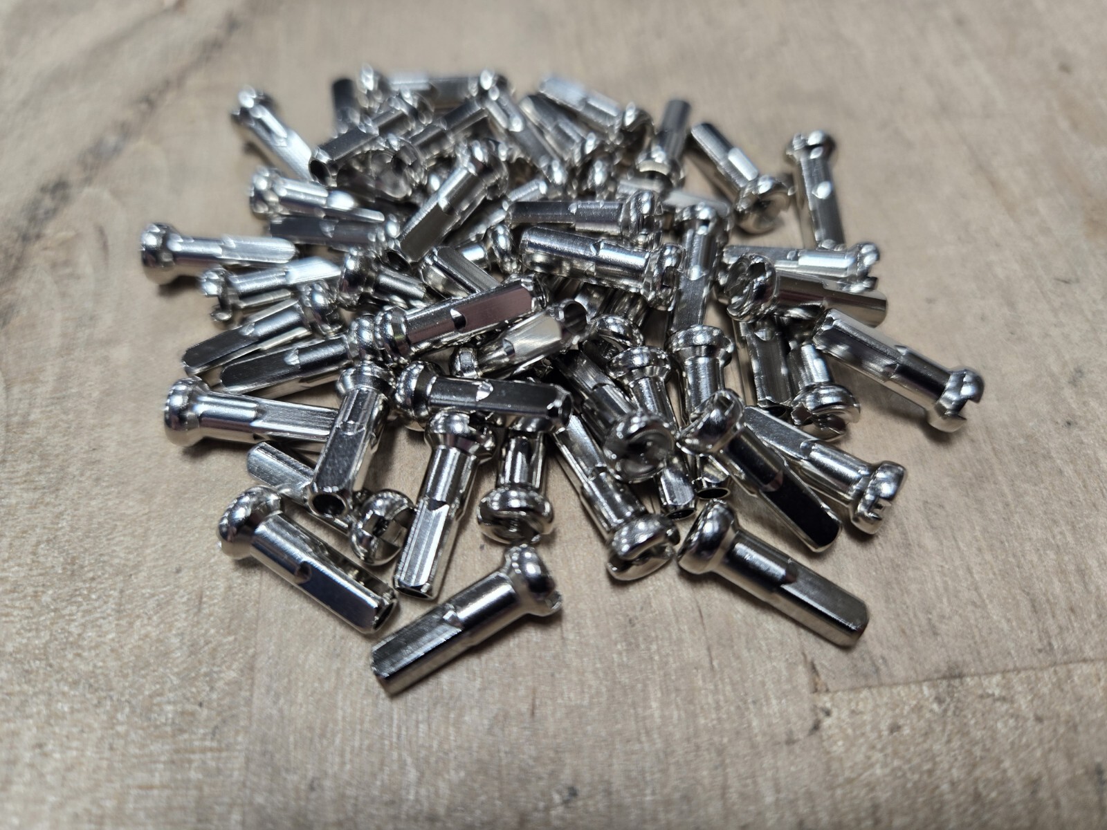 14G (2.0) Brass Bicycle spoke nipples – You chose Quantity, length and color