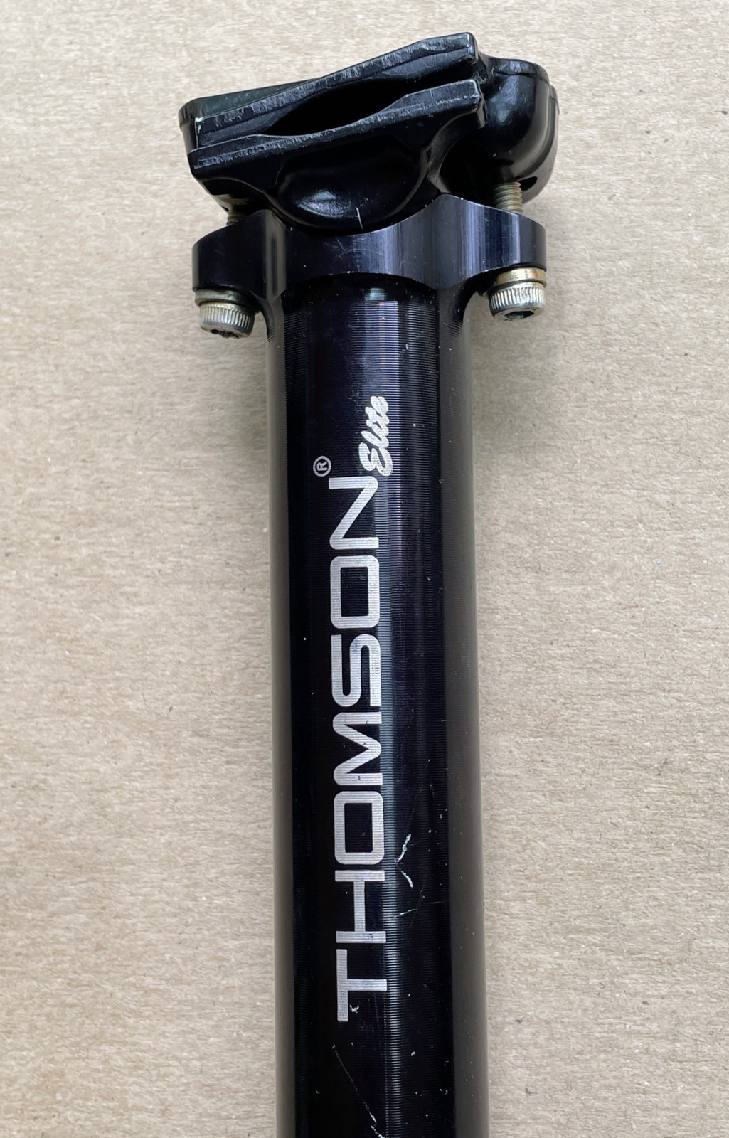 Thomson Elite Straight Seatpost Black SP-E128 30.9 x 367mm