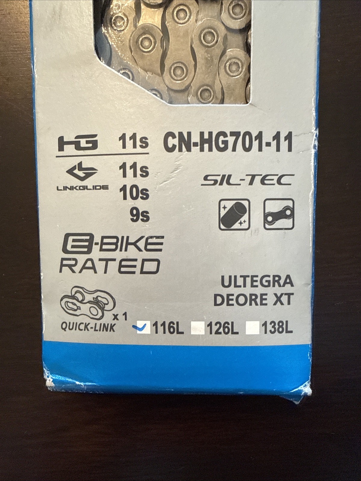 Shimano Chain CN-HG701-11 Quick Link 116L