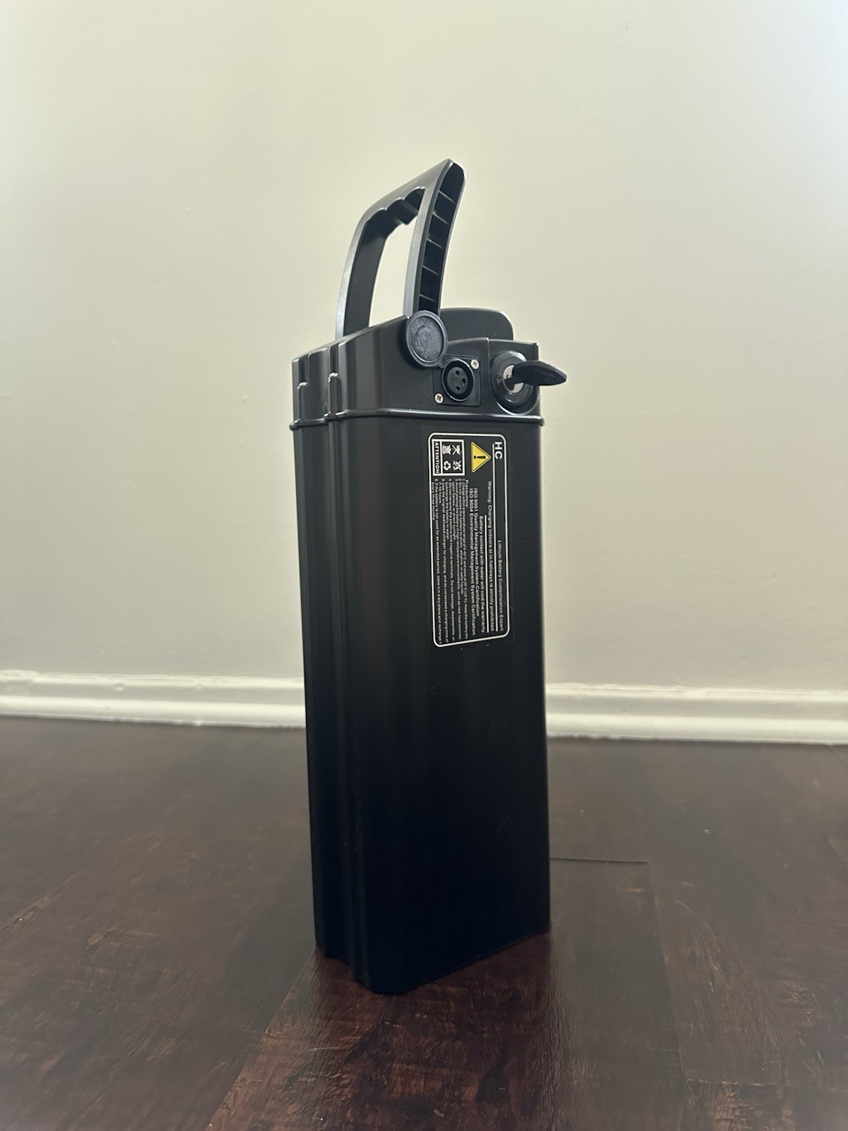 An ebike battery v48,500w, working fully good keys are with it and the charger.