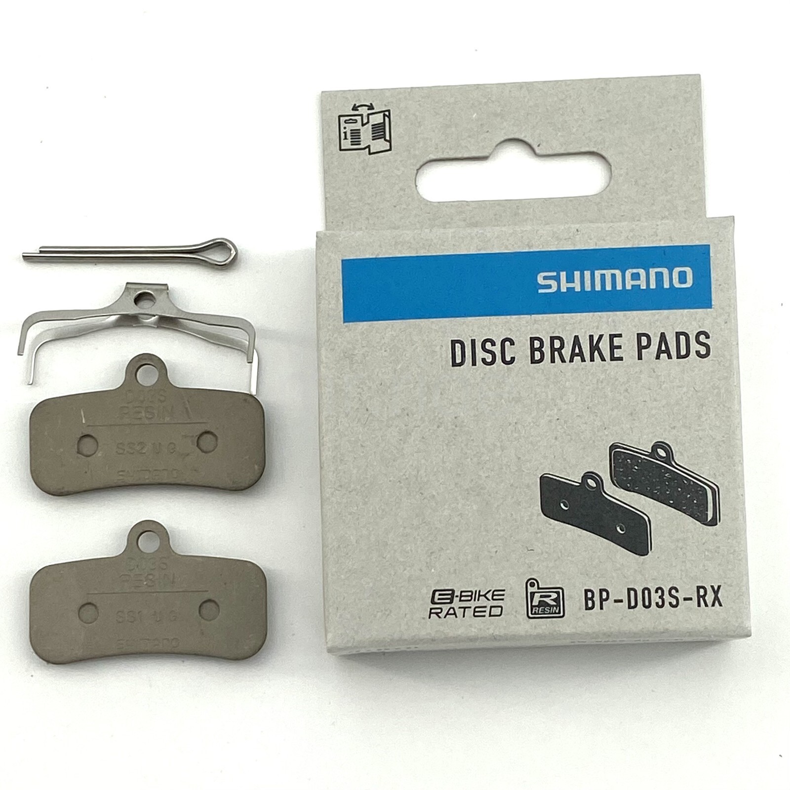 2* New Shimano D03S Bike brake pads for Model Saint-M-810-820-640, Zee M640