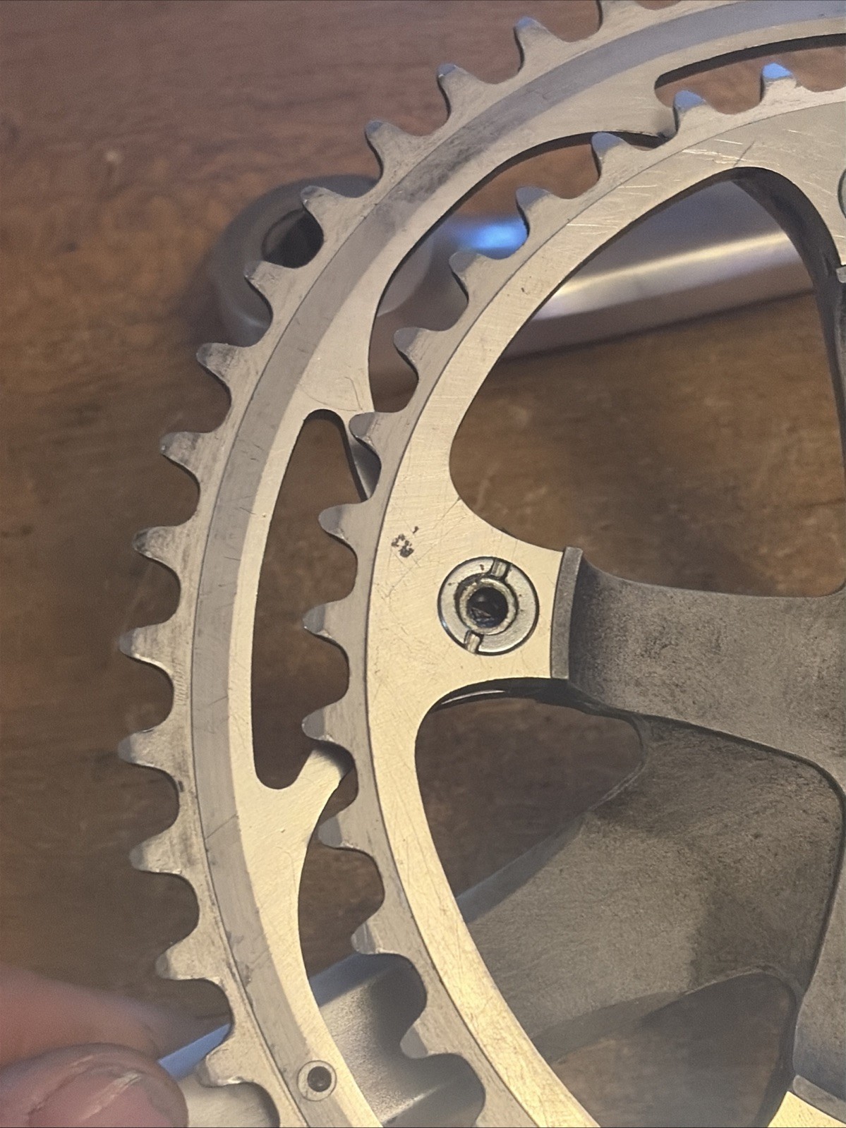 Vintage Shimano 600 Crank Set FC-6207 170 mm 130 BCD 52/42 T 70s 80s Road Bike