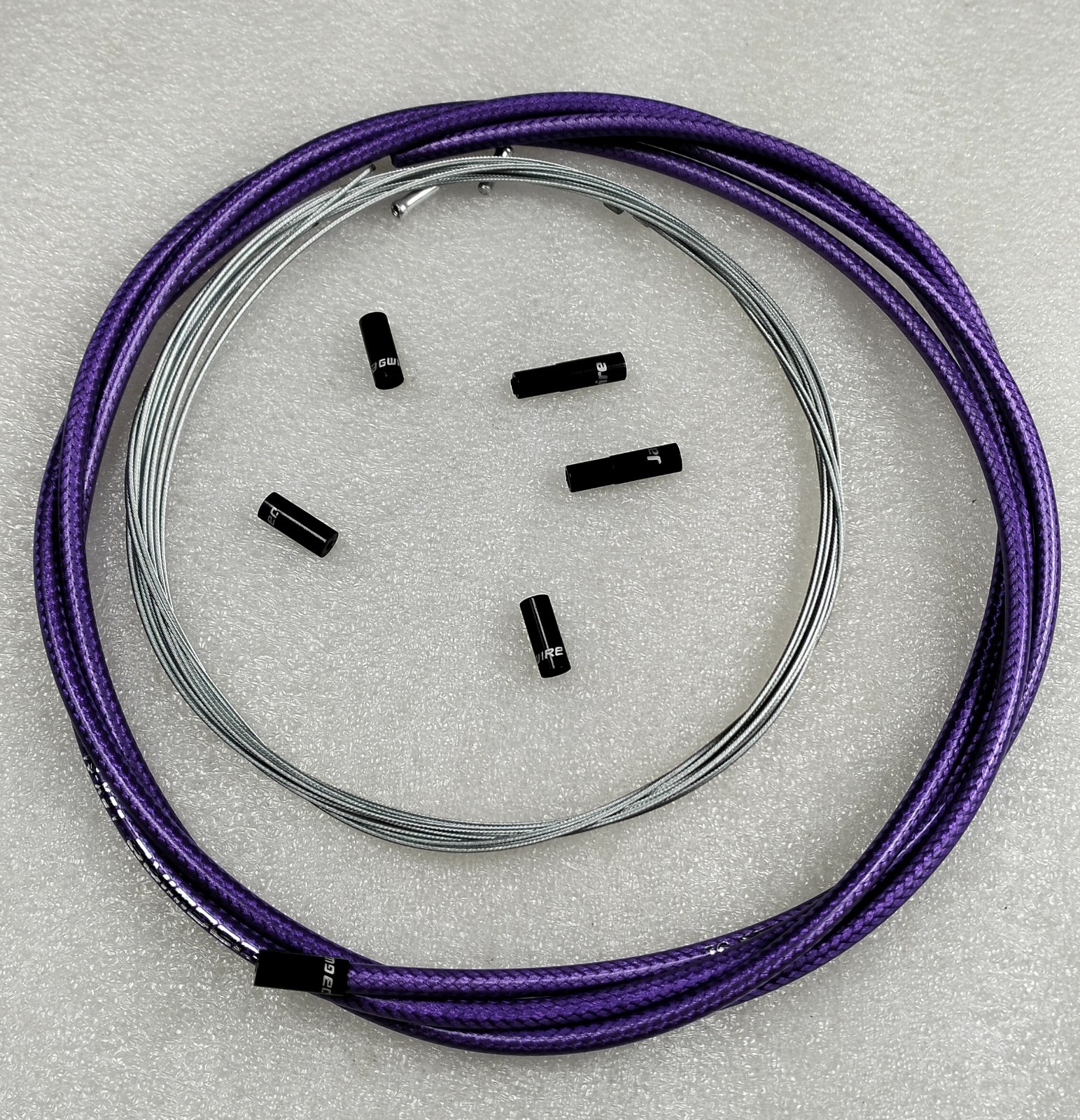 JAGWIRE BRAIDED PURPLE LEX SL SHIFTER HOUSING CABLE KIT SUIT FOR SHIMANO SRAM