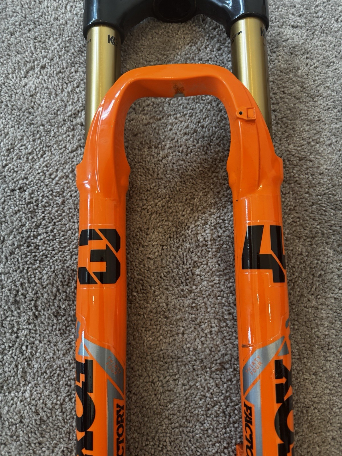FOX 34 Fit4 Step-Cast Factory Fork – 29″, 120mm, 15x110mm, 44mm