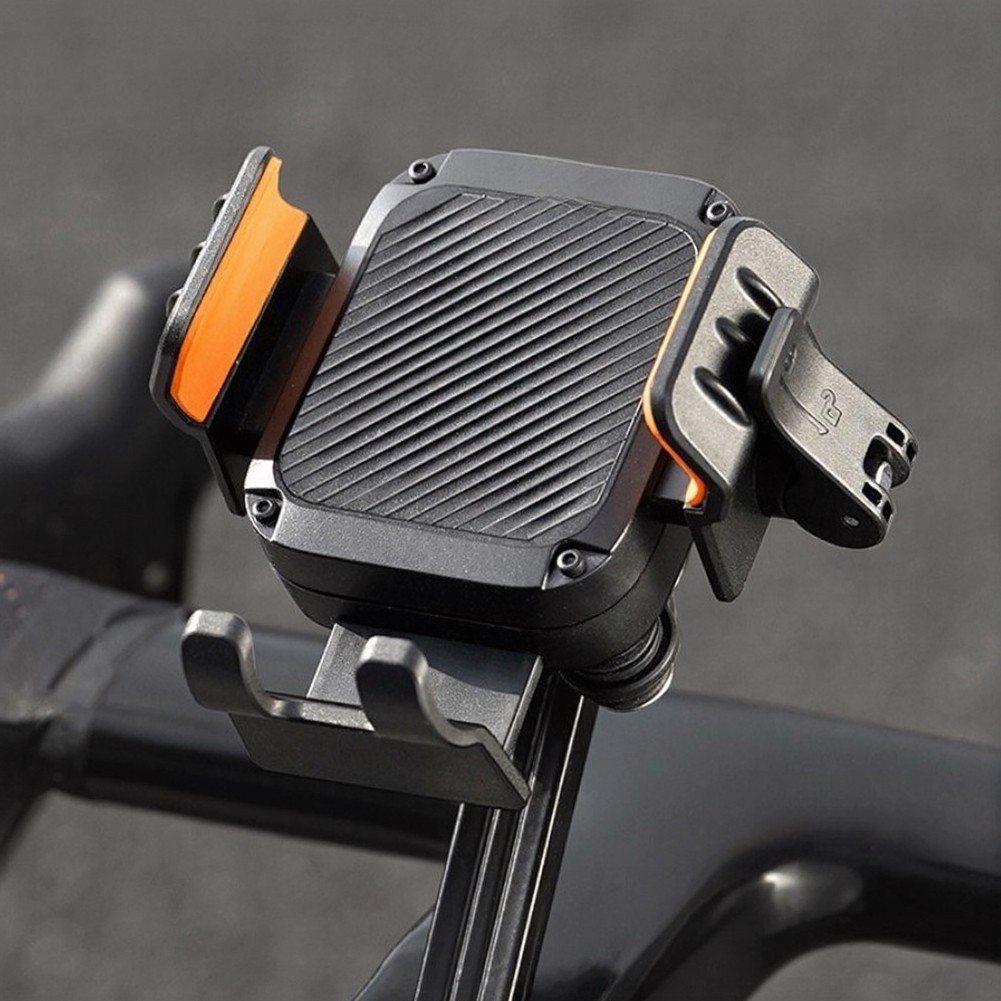 Motorcycle Handlebar Phone Mount Compatible with Most Smartphones 4.72×4.33IN