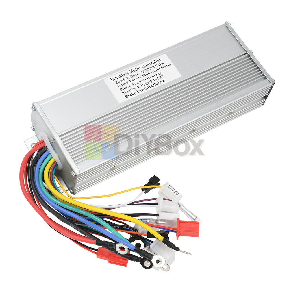 Controller 36V48V60V64V72V 500-1500W 5000W Brushless Electric Bicycle Controller