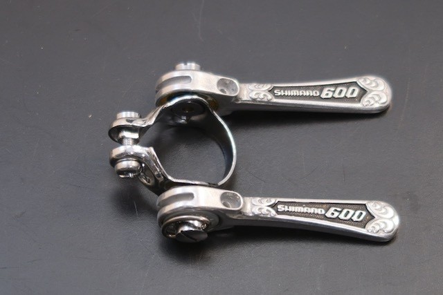 Shimano 600 Clamp on Downtube Friction shifters Arabesque NIB with extras