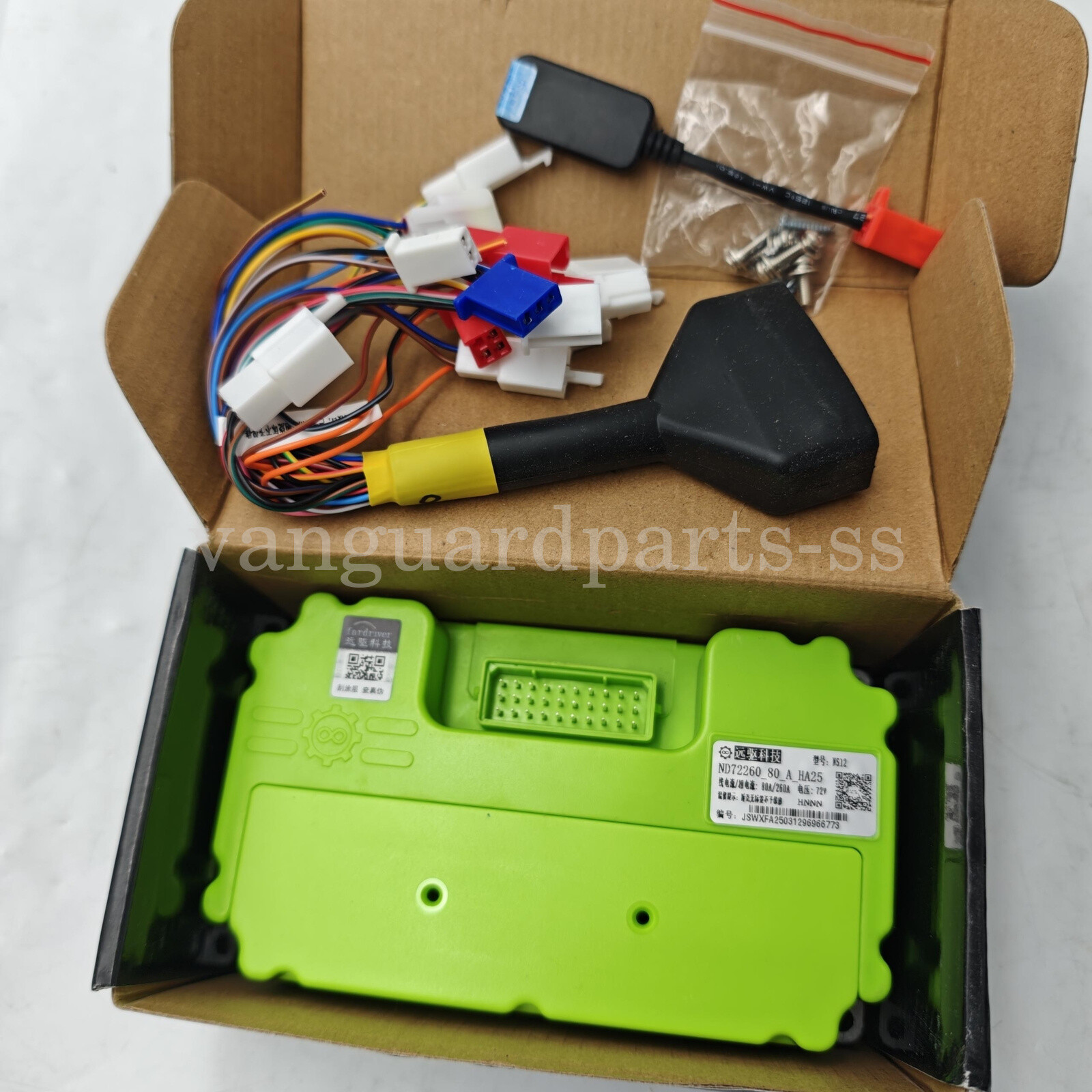 FarDriver ND72260 Controller W/ Bluetooth Module 48V-72V, 80A Battery 260A Phase