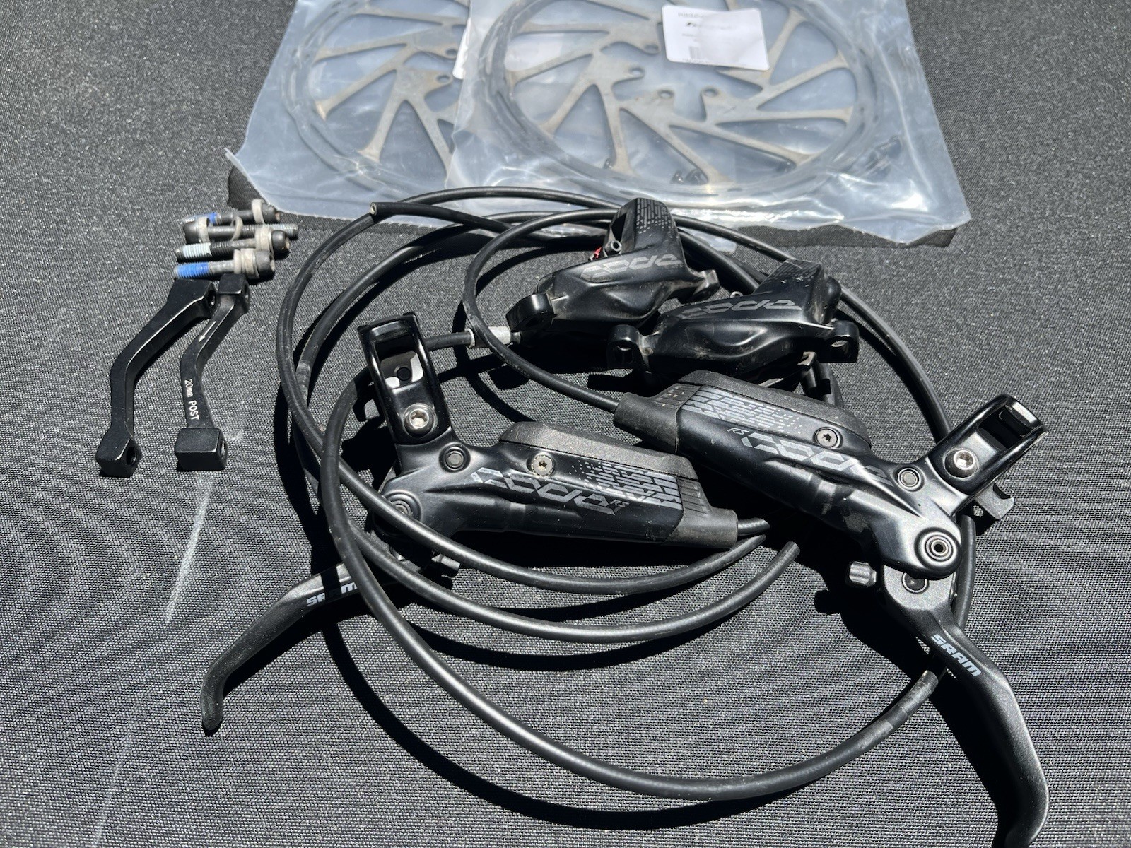SRAM Code RS Brake Set with 200mm Rotors