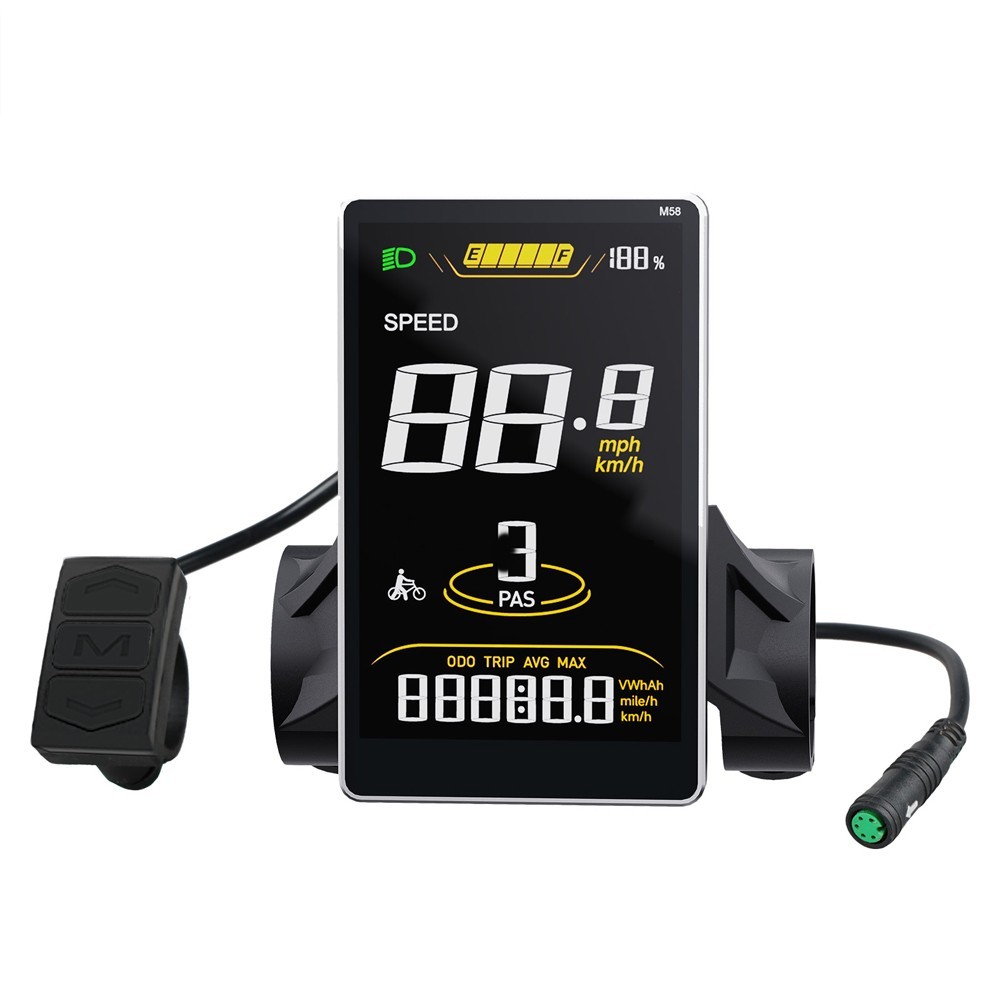 EBike Display Screen 5 Pin Female 0-5PAS for TONGSHENG TSDZ2B TSDZ8 TSDZ16 Motor