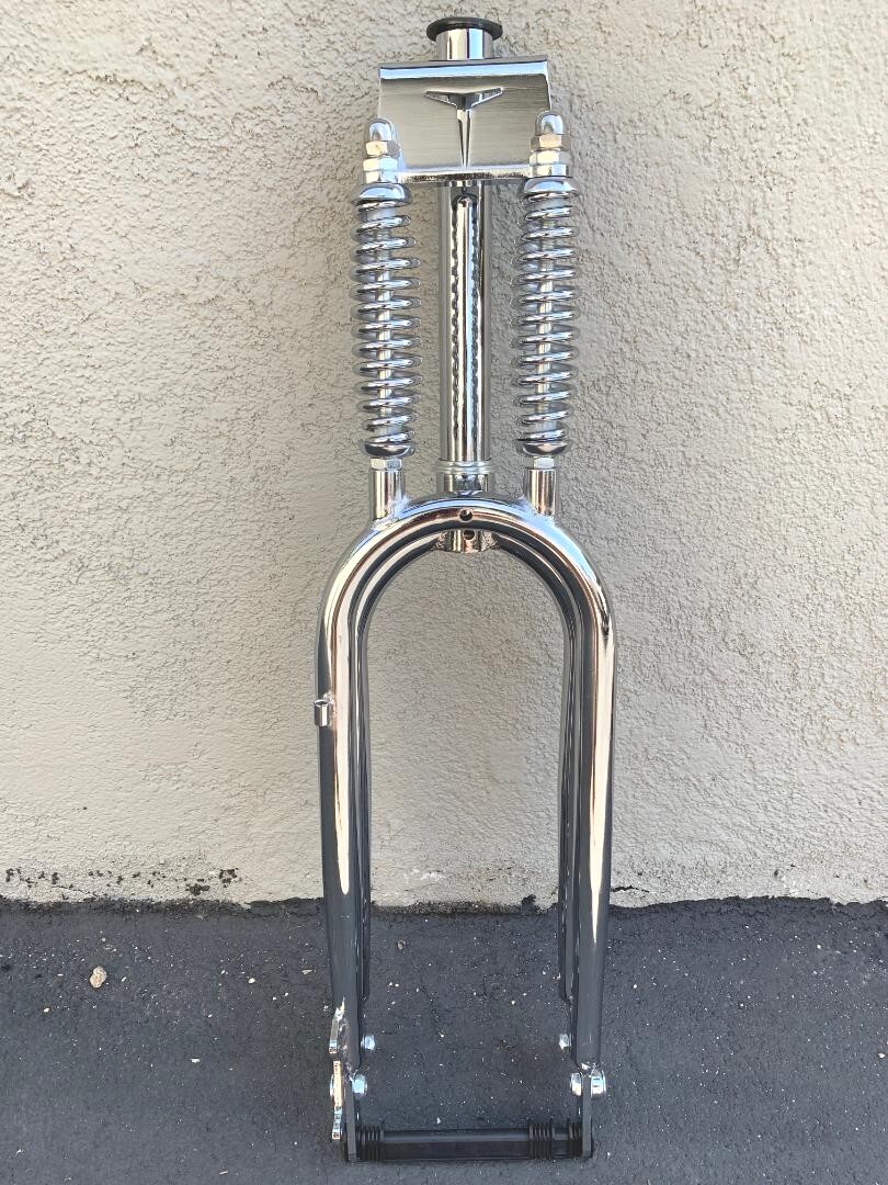 FAT 1-1/8″ DOUBLE Springer Fork Disc Brake Tab for 26″ x 4.0 FAT BIKES