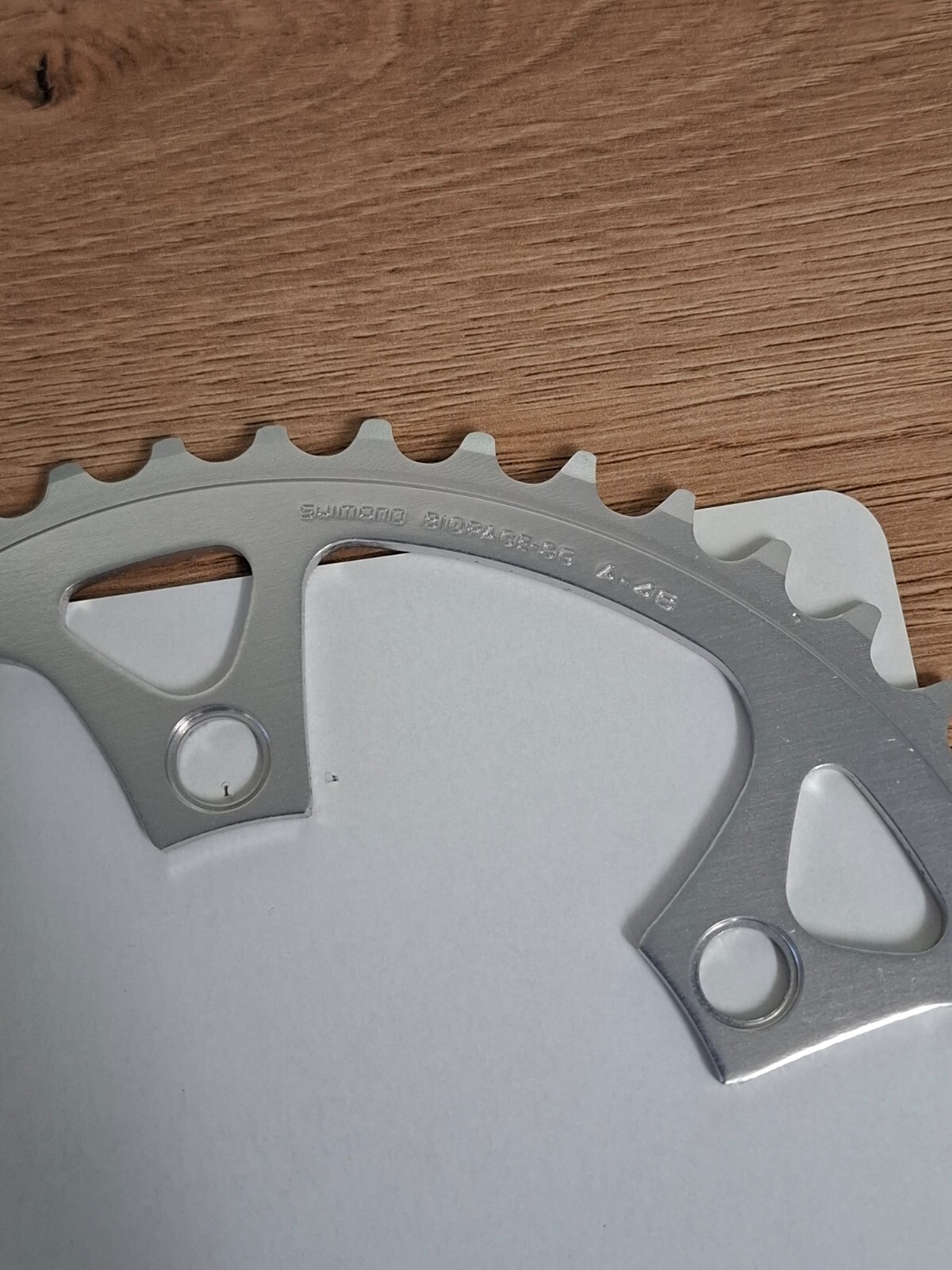 Retro Bicycle Parts NIB NOS Shimano Deore XT Chainring Biopace 46T for FC-M730