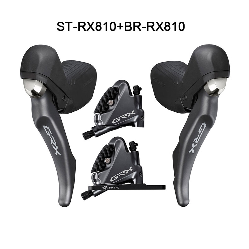 Shimano GRX RX810 2×11-Speed Groupset ST+BR-+RD+FD For Road Bike Disc Brake Set