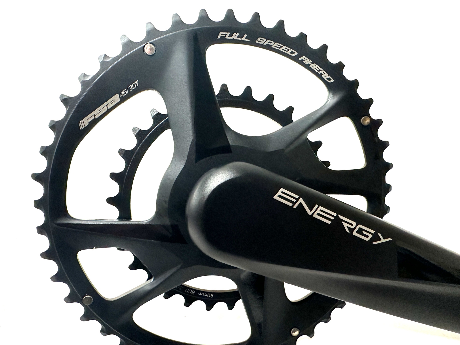 FSA Energy Modular Road Gravel Crankset 172.5mm 386EVO 11/12-Speed, 46/30t, New