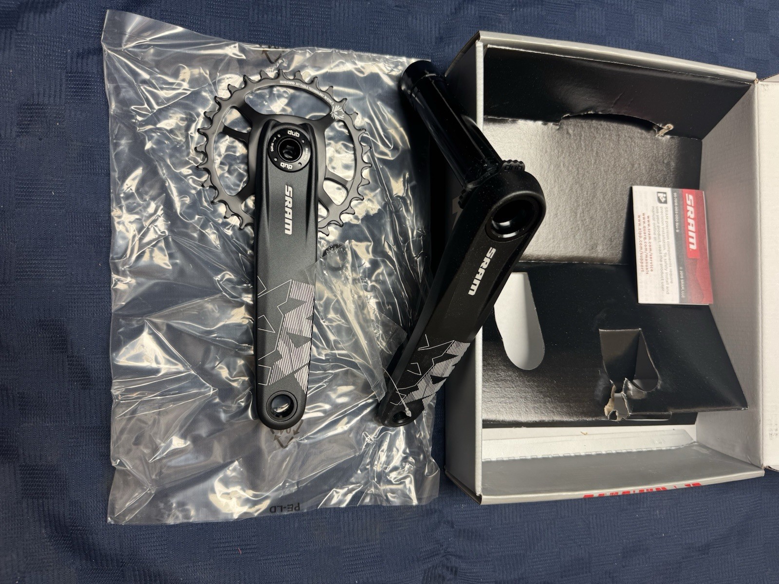 SRAM NX Eagle Dub Fat Bike Crankset – 175mm – 30T