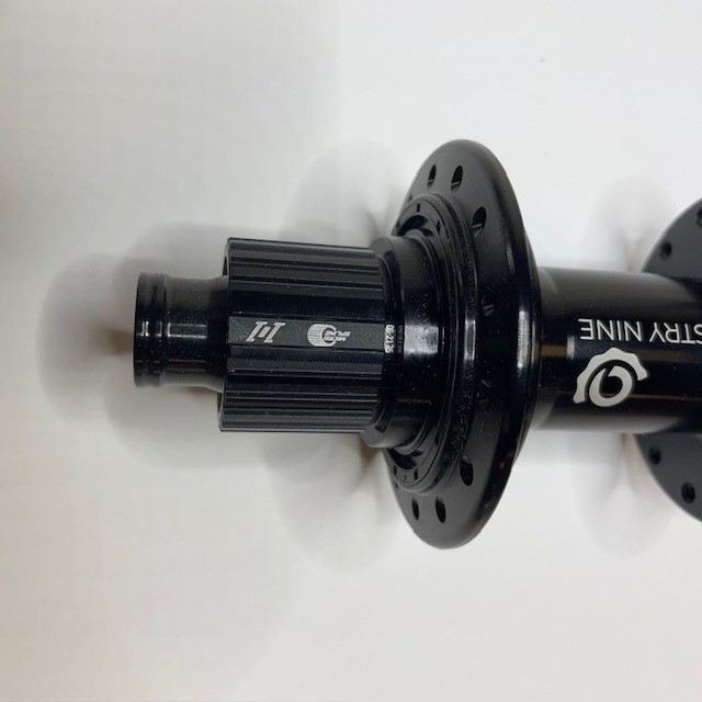 Industry Nine 1/1 Classic Rear Hub – 12 x 148mm, 6-Bolt, MS, Black, 28H