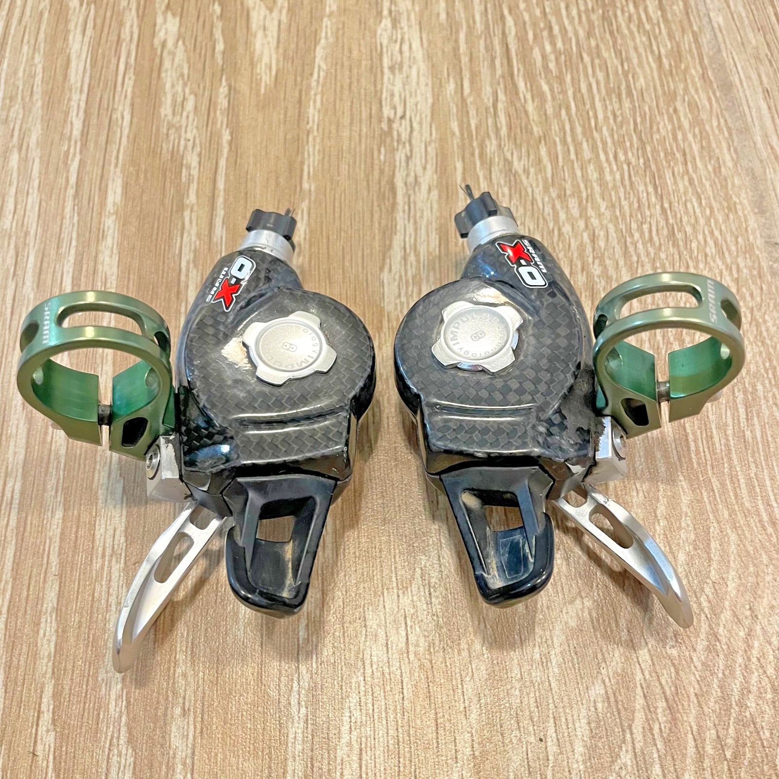 SRAM X0 Carbon Trigger Shifters 3×9 Speed XO MTB Mountain Bike