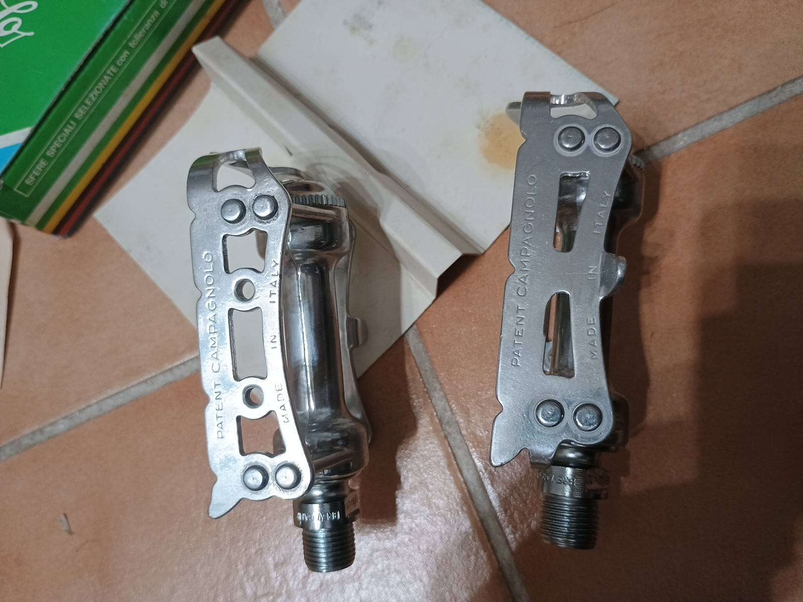 Nos Nib Vintage Campagnolo NGS Pedals New Gran Sport New X Colnago Pedals