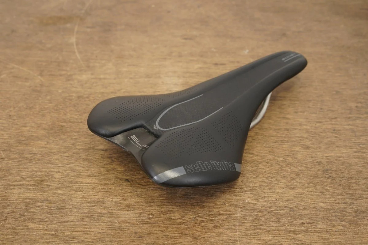 145mm Selle Italia SLR Boost Titanium 316 Rail Road Saddle 182g
