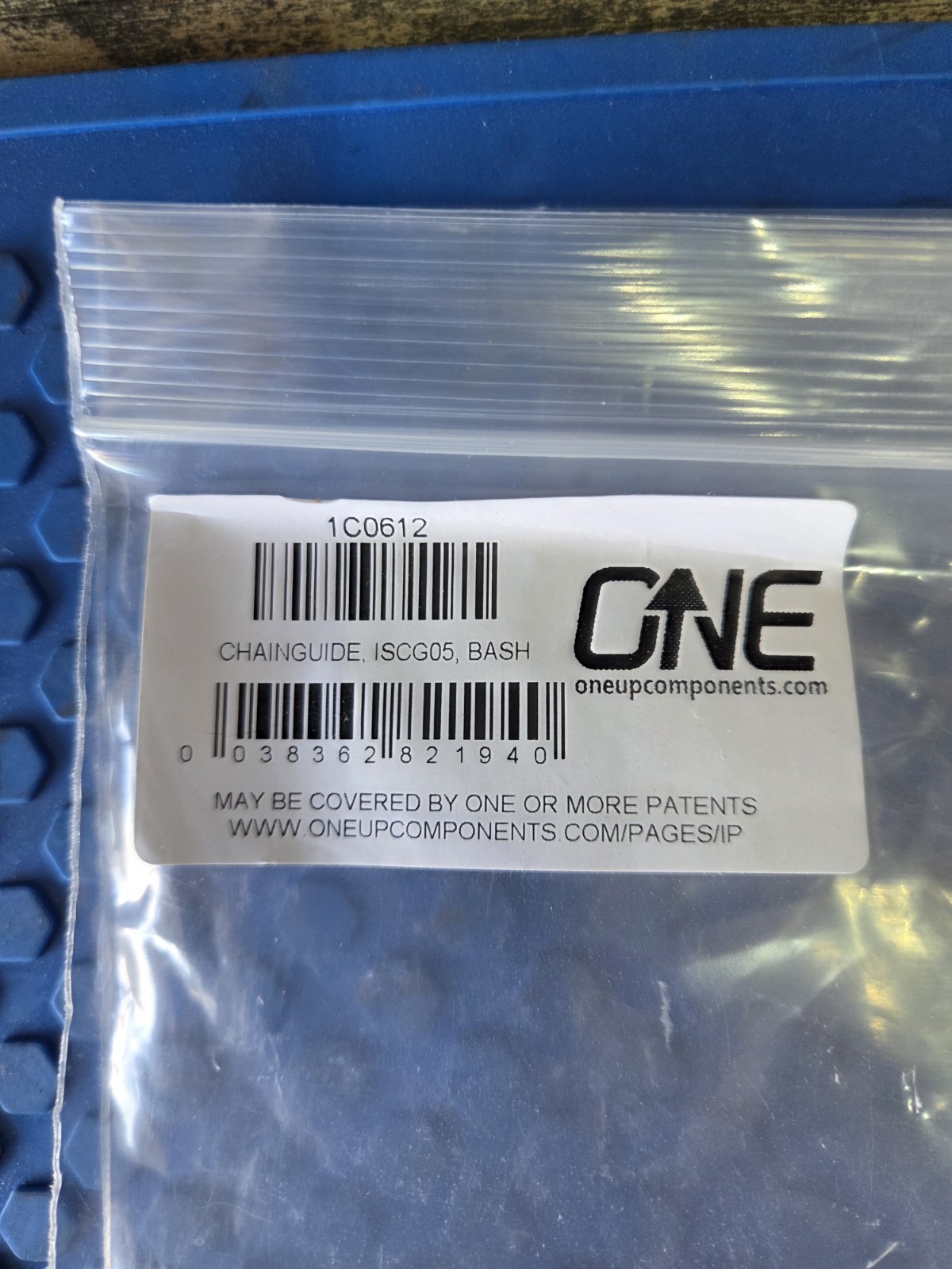 OneUp Components ISCG05 Chainguide & Bash Guard Kit Black w/ Hardware 1C0612