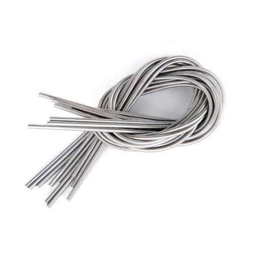 3/16» x 13 Ft Stainless Steel Brake Line Protector, Rustproof 3/16″-13 Feet