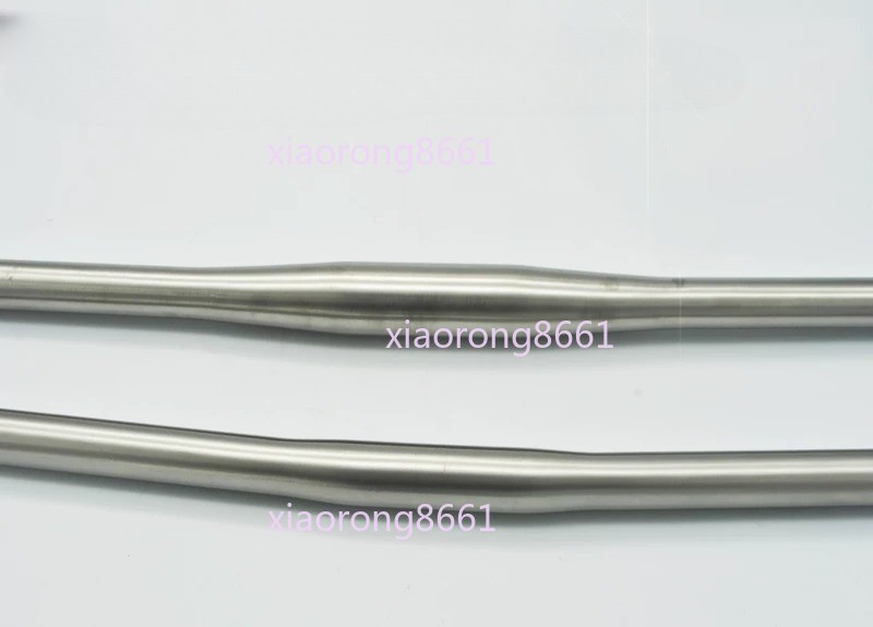 Titanium Flat Handle Bar 25.4mm/31.8mm*580-740mm For Bicycle Mountain Road Bike