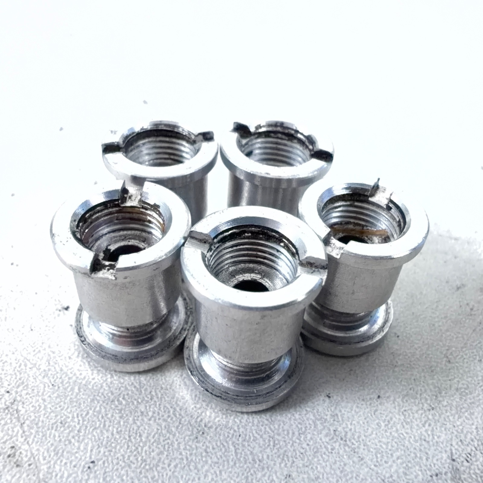 Set of Lightweight Alloy FSA Double Chainring Screws T-30 Alloy 10g