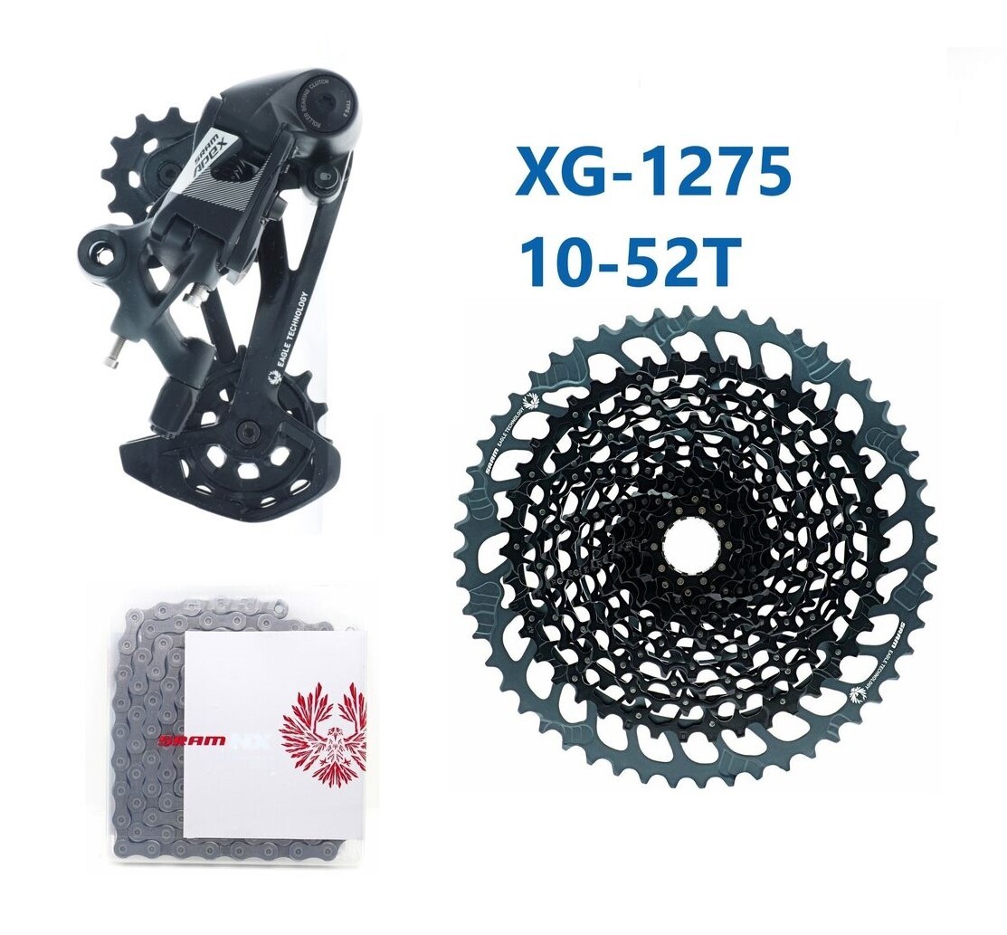 SRAM APEX 1×12 Eagle Mechanical Shifter/Rear Derailleur/CN/CS Groupset READ