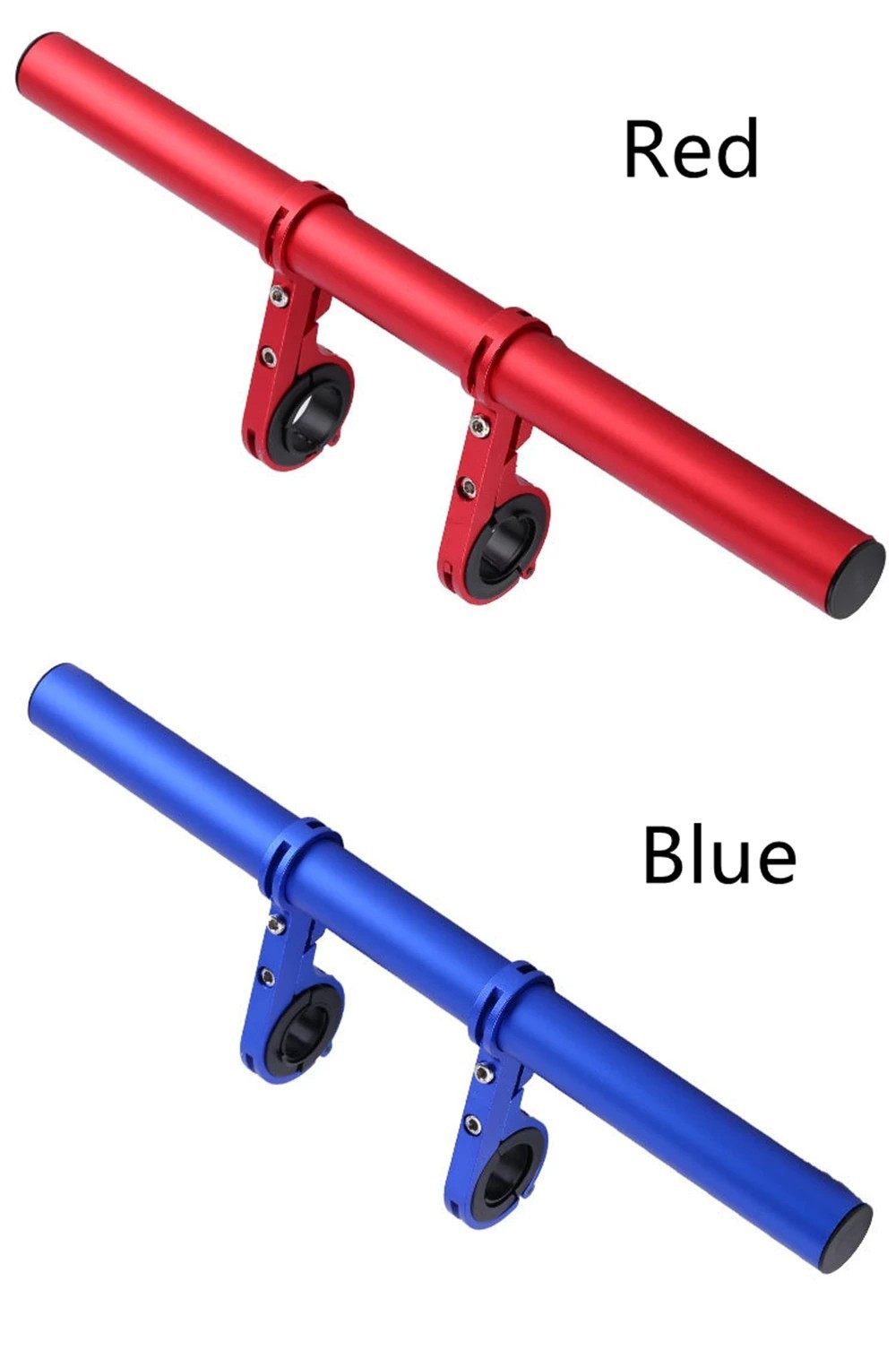 Bike Handlebar Extender Extension Bicycle Bar Mount Headlight GPS Holder Bracket