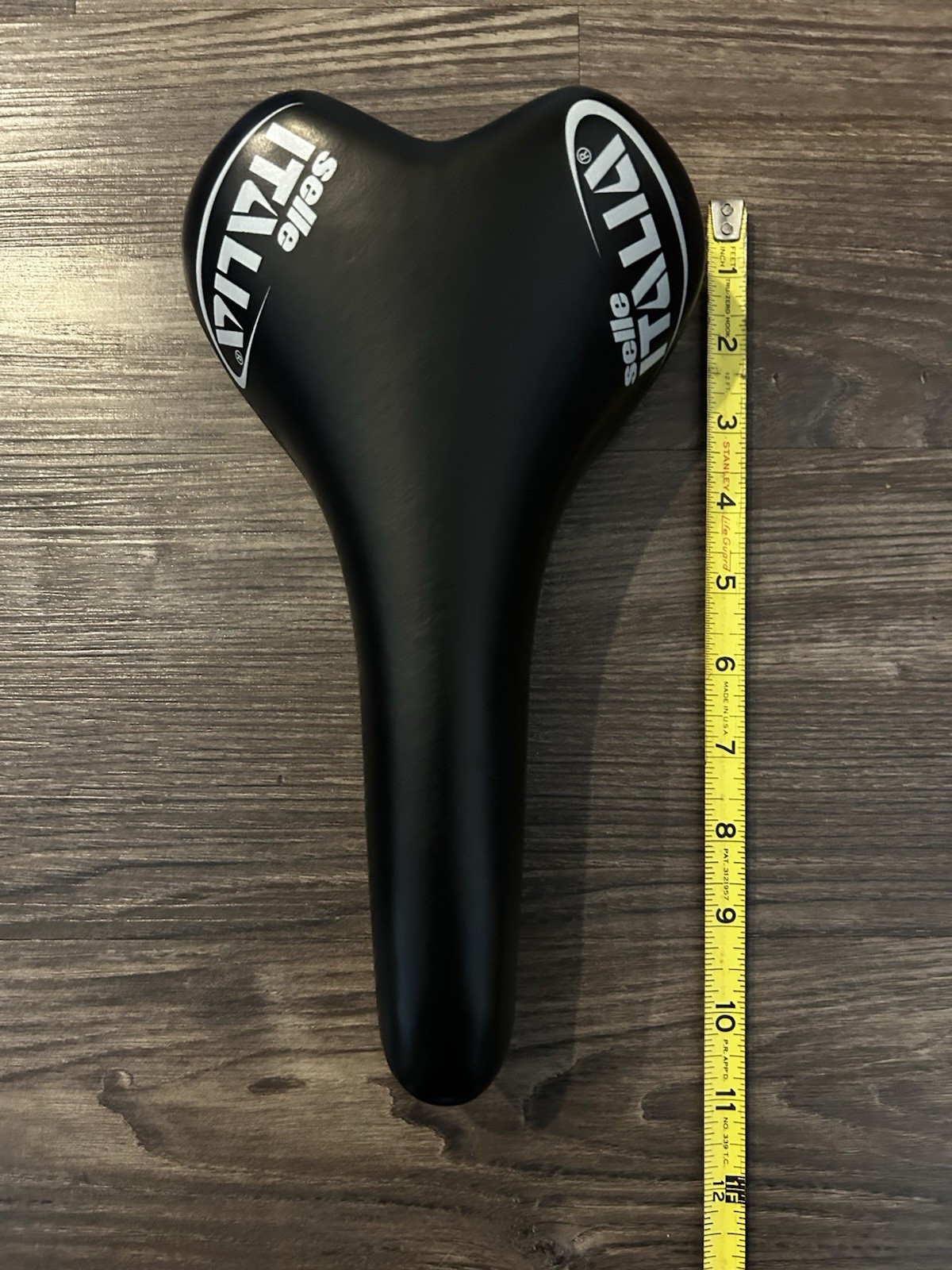 Italia Selle Turbomatic Road Bike Saddle Made In Italy Manganese EUC