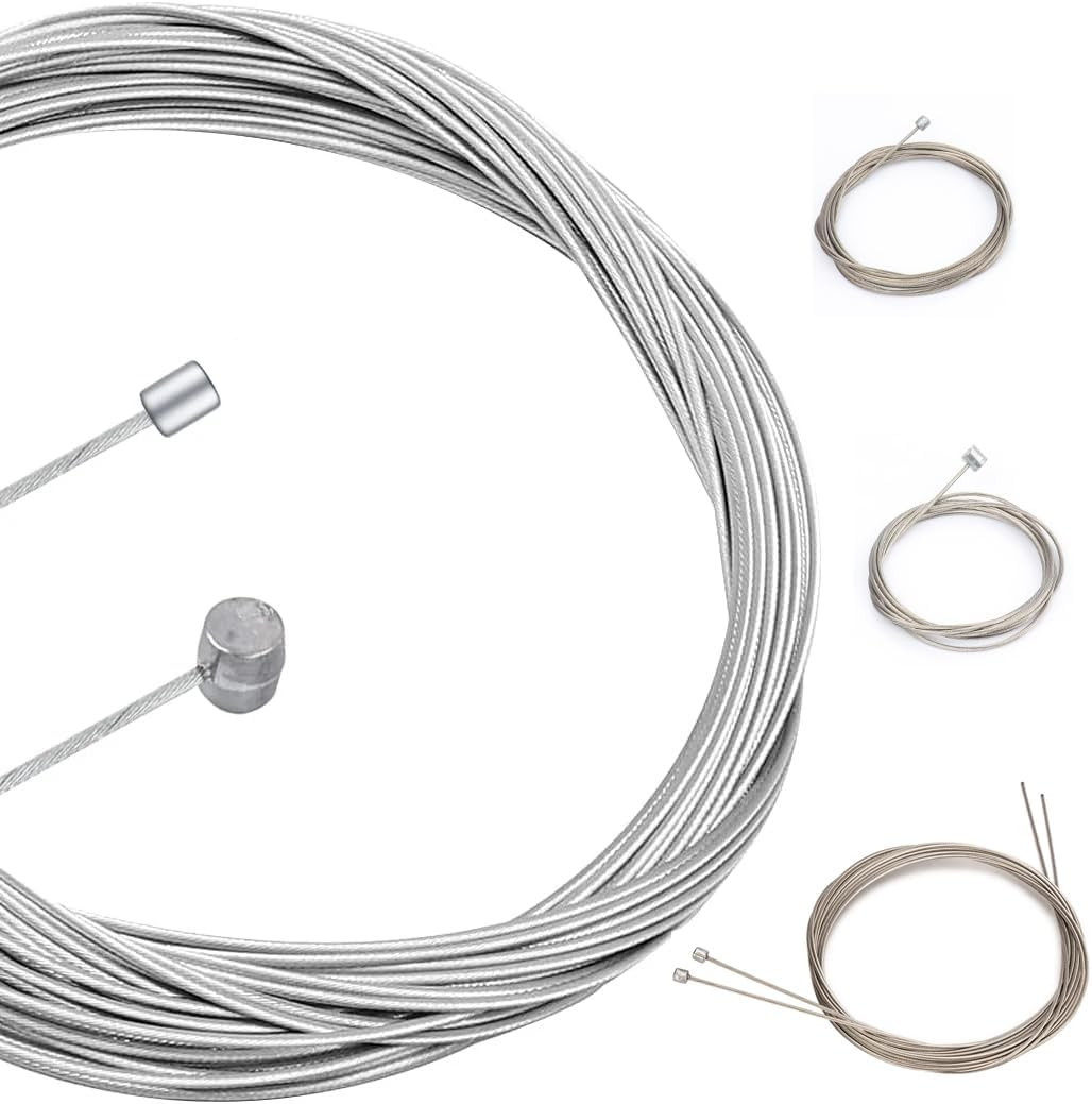 Universal 12 Pack Bike Brake and Shifter Cable Set for Shimano SRAM