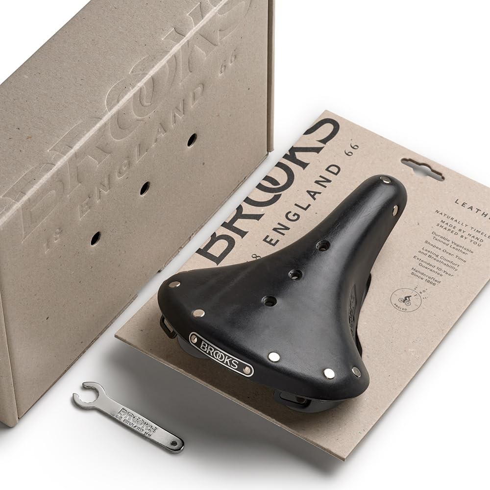 B17 Short, Short-Nose Iconic Leather Bike Saddle