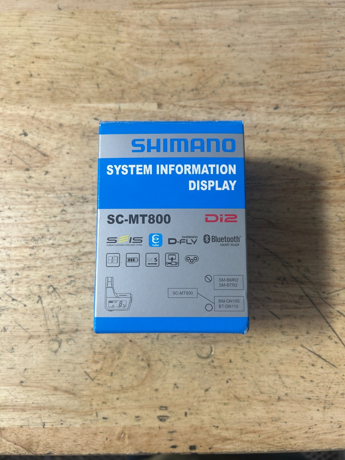 New Shimano Deore XT Di2 SC-MT800 System Information Display 1/2×11-speed