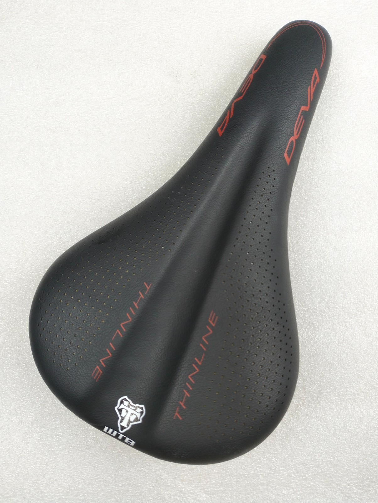 WTB DEVA REAL LEATHER SHORT NOSE SADDLE SEAT ROAD MTB 250MMX142MM