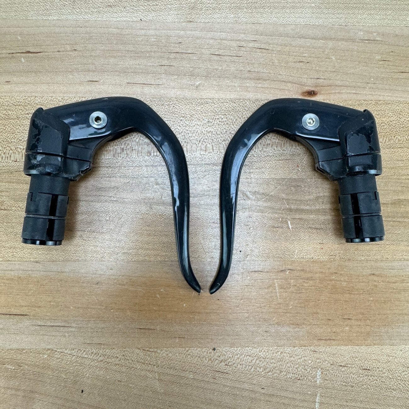 SRAM S500 Aero Black Carbon TT/Triathon Bar End Brake Levers 116g