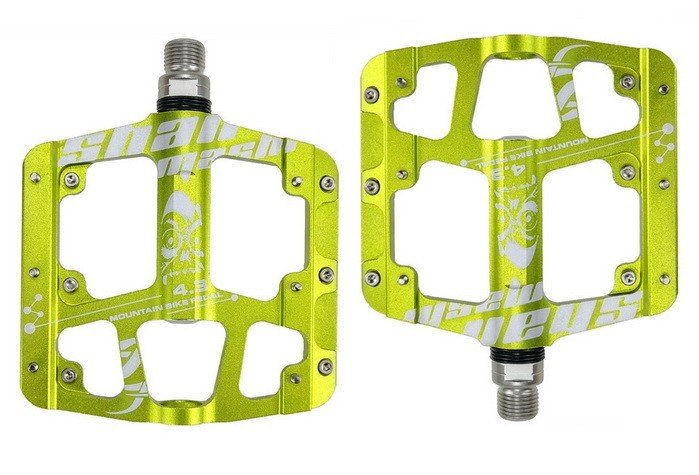 SHANMASHI 4.3 Mountain Bike Pedals 3 Bearings Comfortable MTB Bicycle Pedals
